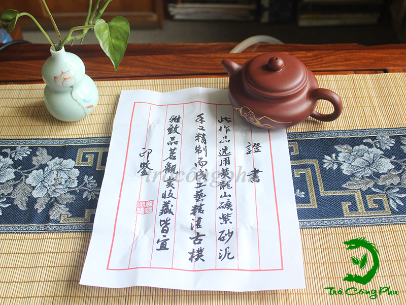 Ấm Tử Sa Biển Phúc - ATS1222